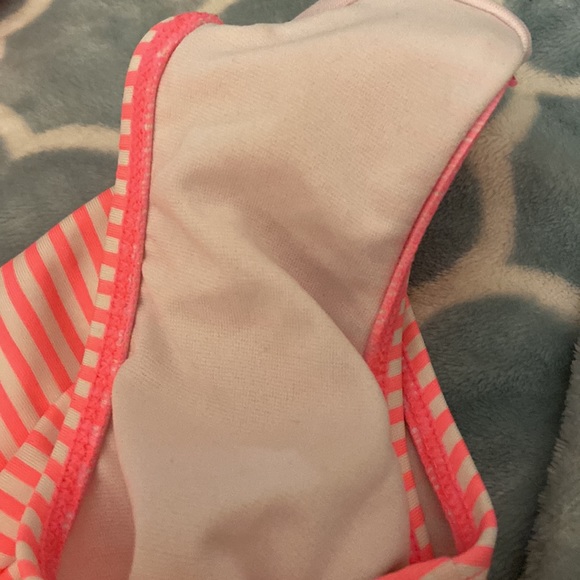 Pink Flower One Piece Swimsuit - Picture 5 of 6